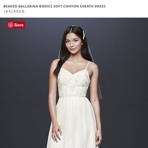DB Studio Beaded Ballerina Bodice Dress